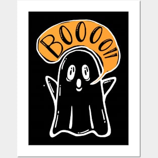 Spooky boo ghost Posters and Art